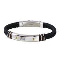 Bracciale Rosso Amante Uomo Mecano in Acciaio UBR159EM - UBR159EM
